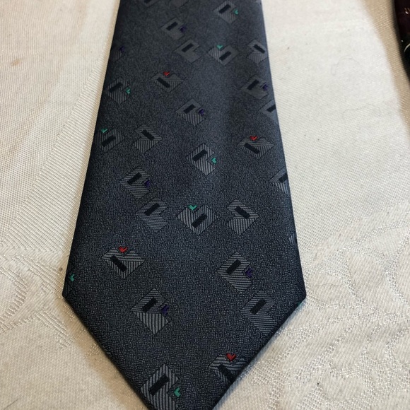 Mens Vintage Neckties 3 Ties Protocol Martino Datocci - Picture 5 of 11